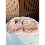 Chanel/23k Classic Hot-selling 22bag Pink mini Gold Coin Cherry Blossom Pink Chain Bag tote