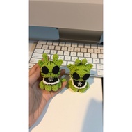 Alien Cat wool planet Cat keychain handmadebyQuin