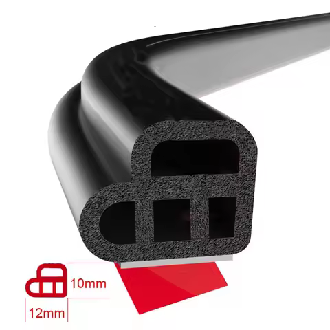 NEW 5Meters L-type Car Door Rubber Seal Strip for Toyota C-HR Matrix Mirai FUN WAY AURIS JPN Taxi AV