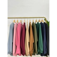 Scuba Batwing Viral Blouse Baggy