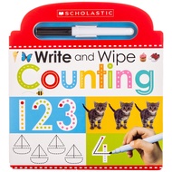 [sgstock] Write and Wipe Counting: Scholastic Early Learners (Write and Wipe): 3 - [Board book]