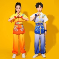 Children Kung Fu 2026 Fashion Clothing Training Uniform Training Performance Uniform Competition Mar