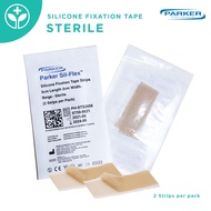Parker Sil-Flex- Silicone Fixation Tape -  BEIGE - STERILE