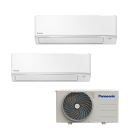 樂聲牌 - Panasonic 樂聲 一拖二 3/4匹+1.0匹 多聯分體 變頻淨冷冷氣機 (CS-MPU7BKA/CS-MPU9BKA/CU-2LU18BBA)