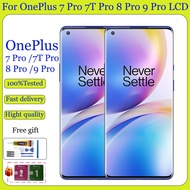 Original AMOLED For OnePlus 7 Pro 7T Pro 8 Pro 9 Pro LCD Display Touch Screen Replacement