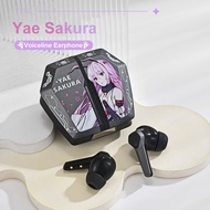 【Free Gifts】Honkai Impact 3 Yae Sakura Bluetooth 5.3 Earphone With Voiceline Bronya Kiana Elysia TWS