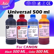 AXIS BRANCH น้ำหมึกเติม 500ml. Universal For Canon . epson Ink GI790/GI 790/GI-790/G1000/G2000/G3000/G4000/G1010/G2010/G3010/G4010