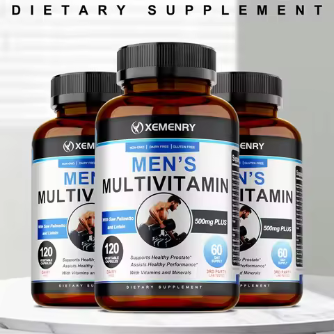 Men's Multivitamin Supplements - Antioxidant, Bone, Immune, Energy, Metabolism, Muscle Function