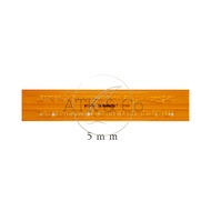 Butterfly Letter Mold 5mm BT-R5 - 5mm Screen Printing Mall Letter Template Techniques Ruler