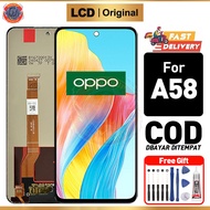 Original Oppo A58 Lcd Fullset Original Genuine Touchscreen For Glass Touch Screen Digitizer