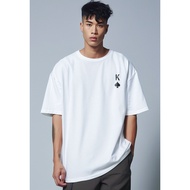 HITAM PUTIH Third Day King Spade Dakir Men's Oversized T-Shirt White Black Khaki MTL81 MTL80 MTL04 M