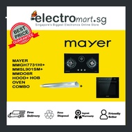 MAYER  MMGH7731HI+ MMSL901SM+ MMDO8R HOOD+ HOB OVEN COMBO