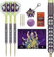 Target Luke Littler World Champion Steel Tip Swiss Point Darts, 90% Tungsten Darts Set, 23G | The Nu