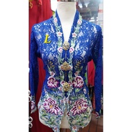 Kebaya Nyonya Lace Sulam/Authentic Kebaya Baba Nyonya Lace with BUTTONS(Free Lace Inner)L