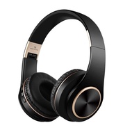 T8 Foldable Earphones Bluetooth Wireless Gaming Headphones for PC Audio Headset Collapsible Over-Ear