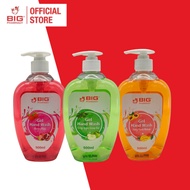 BIG GEL HAND WASH (BERRY BLISS/CRISP APPLE GREEN TEA/JUICY PEACH MANGO) 500ML