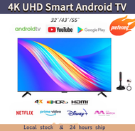 4K Smart TV Android TV Google TV Digital TV HDR10 Android 13.0 Netflix Youtube Google Play 32 43 55 Inch