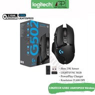 LOGITECH MOUSE(เม้าส์)OPTICA Wireless Gaming รุ่นG502 LIGHTSPEED(ประกัน2ปี)-APP Solution