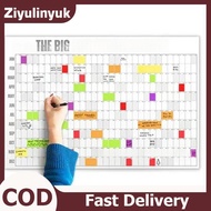 ziyulinyuk Large 2026 Calendar Planner Sheet Schedule Sticker Planner Target 365 Days Planner Sheet 