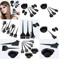 Cross-Border Hot Sale Hair Dyeing Set Highlighting Brush Earmuffs Hair Dyeing Bowl Hair Dyeing Comb 