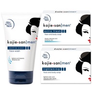 Kojie San Men Face &amp; Body Soap 135g &amp; Face Wash
