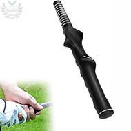YUUKII Golf Swing Training Grip, Black Universal Golf Club Grip,  Right-Handed Left-Handed Golf Trai