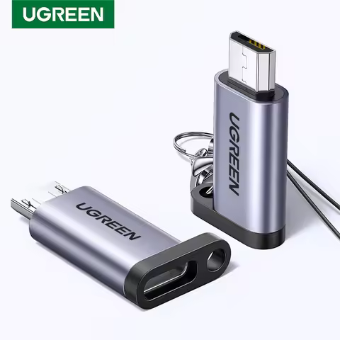 Ugreen USB Type-C Adapter Type C To Micro USB Female To Male Converters For Xiaomi Samsung Charger D