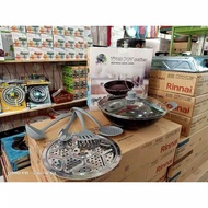 Enamel non-stick frying pan set 7pcs pot series stainless steel 555