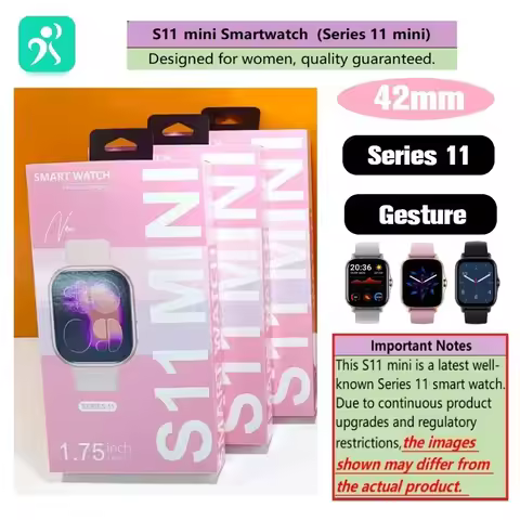 Cheap S11mini Smartwatch 42 MM Body Size Seires 11 S11 Mini Ladies's Women's Smart Watch