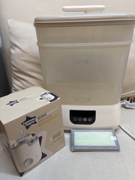(二手)Tommee Tippee 電子消毒及烘乾機+(全新)Easi-Warm嬰兒食物及奶瓶加熱器