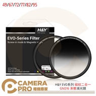 Camera Expert H & Y EVO Series Magnetic Pattern 2 In 1 GND16 Gradient Nd Filter 49 67 72 77 82 95mm