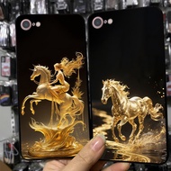 Case for Iphone 6 / 6s / ip 6 plus / 6s plus printed with golden horse CNY of the horse Casing Iphon