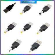 POP USB Male to 2 5 3 0 3 5 4 0 4 8 5 5mm Charge Convertor Adapter Connector Length 4 6cm 1 81in