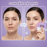 2-Headed Cold Massage Roller, Ice Scolling Roller, Facial Massage Ice Roller, Cold Ice Roller