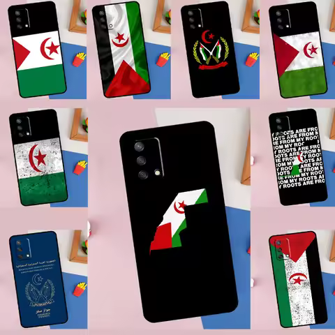 Western Sahara Flag Case For OPPO Find X3 Lite X5 Pro A15 A52 A72 A5 A9 A31 A53 A83 A91 A93 A94 A74 