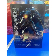 Robot Action Figure Gipsy Danger LED Light Up Super Articulated Kaiju Model Toy Collector Gift