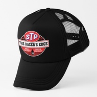 STP Motor Oil Trucker Cap Snapback Adjustable Strap Topi