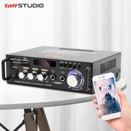 TaffSTUDIO Bluetooth EQ Audio Amplifier Karaoke Home Theater FM 600W - AV-298BT