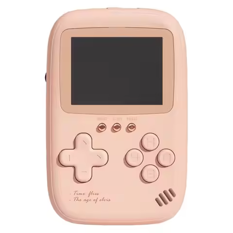 JABS-Portable 2.8 Inch Game Console, Handheld Games Console Power Bank 10000Mah, Includes Classic Ga
