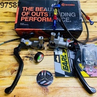 brembo brake master ✵BRAKE MASTER LEVER SET Brembo Single Tank - Raider, Aerox, Click, Exiter, Mio,