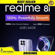 REALME 8I RAM 4/64 GB GARANSI REALME 8 I RAM 6/128 GB ORI
