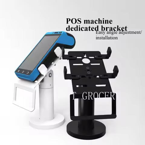 Rotatable Adjustable Pos Machine Stand Pos Display Cashier Display Credit Card Machine Stand Counter