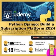 [Video Course] Python Django: Build a Subscription Platform