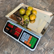 Cân điện tử tính tiền K550 bản tiếng việt chính hãng KAW 2 mặt hiển thị - Loại 40kg chất lượng tốt s