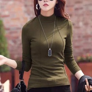 6658 Korean Cotton Longsleeve Blouses For Women (S / M)