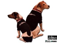 【音和樂器】美國Zildjian爵士鼓品牌衣服狗狗T恤，愛寵物的爵士樂手、搖滾樂手不要錯過！