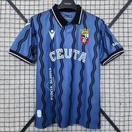 Fan Edition 2526 AD Ceuta FC Away Football Shirt Sports Short Sleeve T-shirt AAA+S-4XL