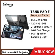 8849 Unihertz TANK PAD E Rugged Projector Tablet Smartphone Android 14 10.95 Inch 120Hz 24GB 512GB 2