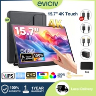 15.7 Inch 4K UHD Portable Touch Monitor 100% DCI-P3 Gaming Laptop External Screen For Laptop/PC/Mac/