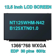12.5 Inch Laptop LCD Screen NT125WHM-N42 B125XTN01.0 HW4A For DELL Latitude 5280 5290 7280 7290 02HY